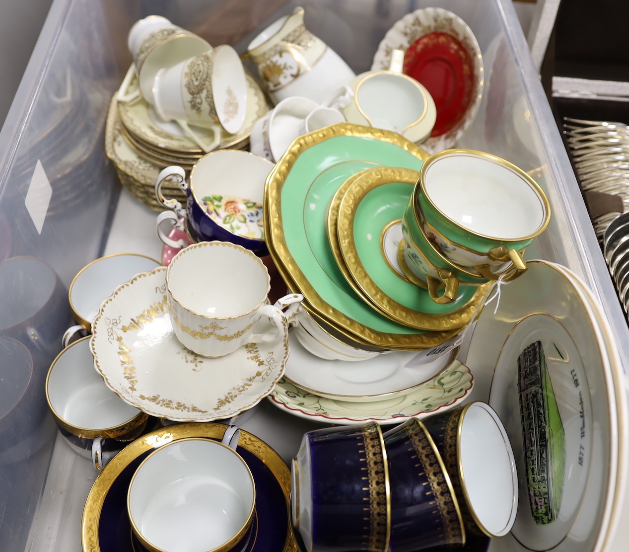 Assorted china tableware including Rosenthal and Noritake